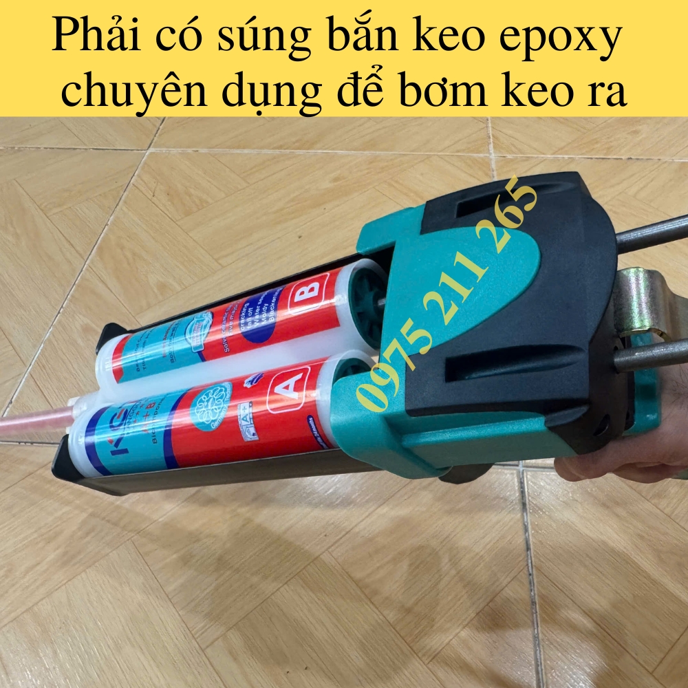 keo ron gạch 2 thành phần KGT, keo epoxy chà ron chống thấm nhà tắm - Ảnh 7