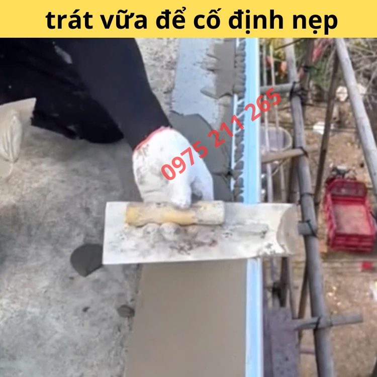 nẹp nhôm ngắt nước mưa, 40 thanh nẹp ngắt nước trên cửa sổ ban công - Ảnh 9