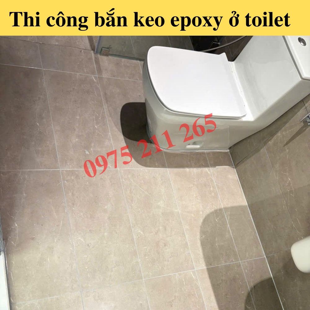 keo ron gạch 2 thành phần KGT, keo epoxy chà ron chống thấm nhà tắm - Ảnh 2