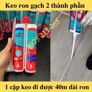 keo ron gạch 2 thành phần