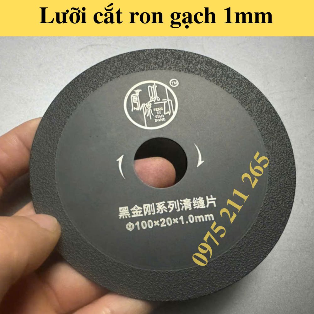 5 lưỡi cắt ron gạch siêu mỏng 1mm, lưỡi cắt mạch không mẻ - Ảnh 2