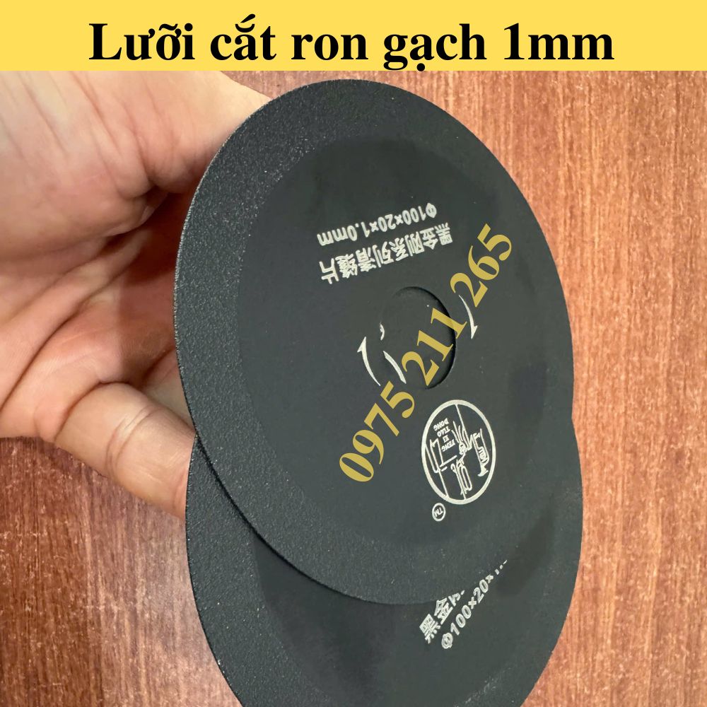 5 lưỡi cắt ron gạch siêu mỏng 1mm, lưỡi cắt mạch không mẻ - Ảnh 4