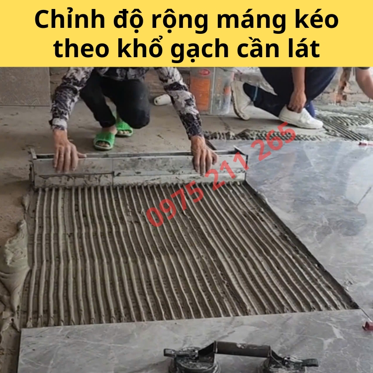 máng răng cưa lát gạch