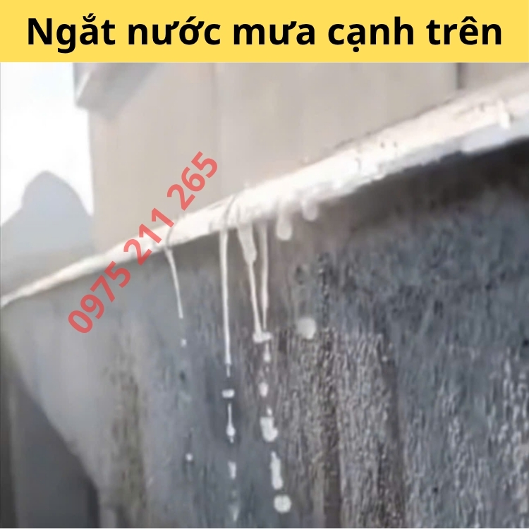 nẹp nhôm ngắt nước mưa, 40 thanh nẹp ngắt nước trên cửa sổ ban công - Ảnh 2