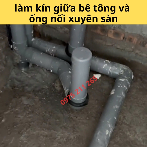 thanh trương nở chống thấm cổ ống, 5m gioăng trương nở hyperstop - Ảnh 4