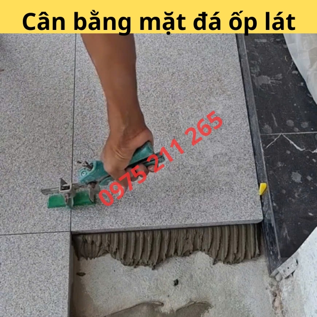 ke cân bằng lát đá 2cm, kìm nêm ke lát ốp đá granite - Ảnh 3