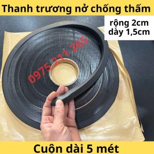 thanh trương nở chống thấm