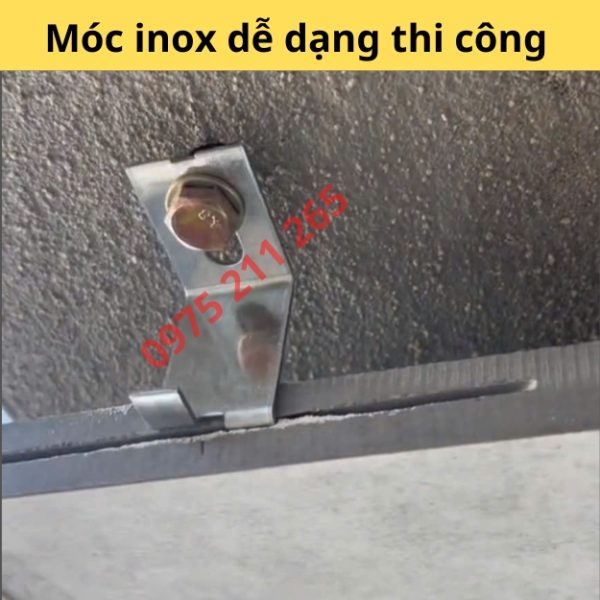 100 ke bát treo đá hoa cương U30, giá bát treo inox ốp tường - Vật Tư ...