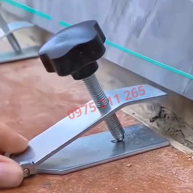 Kích gạch ốp tường mini vặn ren, 10 con đội kê gạch ốp lát - Ảnh 5