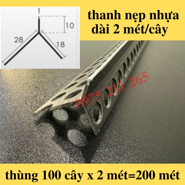 nẹp góc tô tường