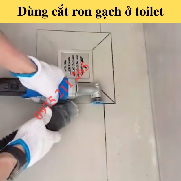 5 lưỡi cắt ron gạch mini phi 40mm, lưỡi cắt đường mạch mỏng 1 li - Ảnh 5