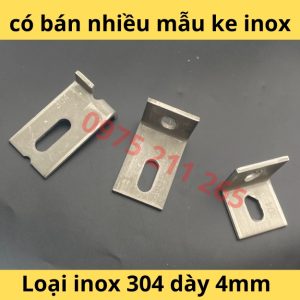 ke inox 304 ốp đá