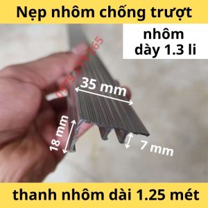 nẹp nhôm chống trượt