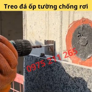 Alternative view of Móc treo đá inox 201, ke bát U20 treo đá granite ốp tường