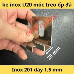 móc treo đá inox