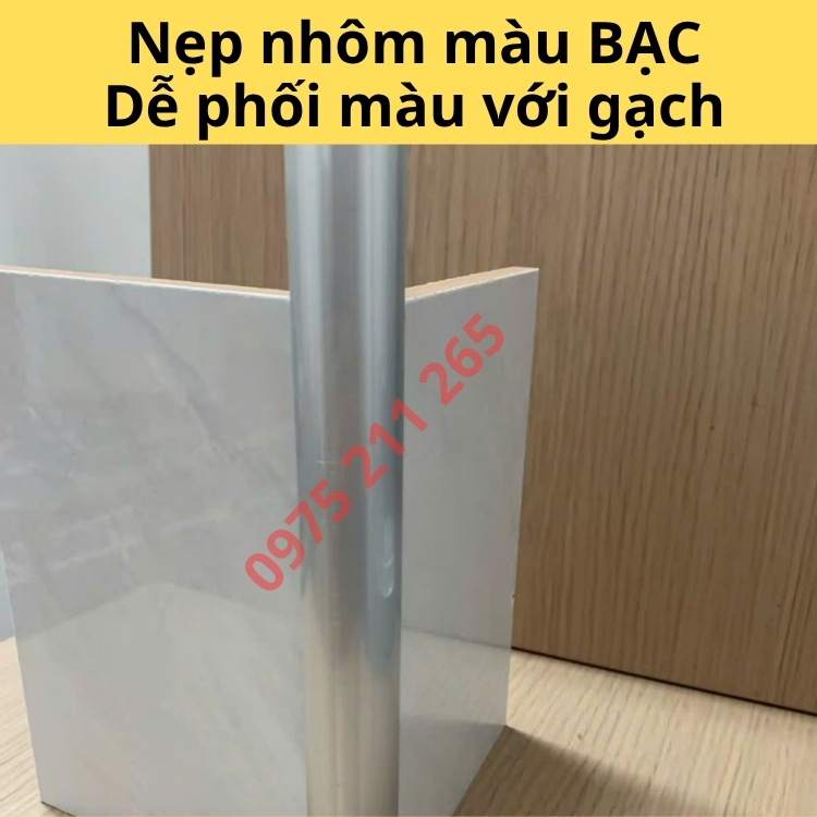 nẹp nhôm ốp góc dương
