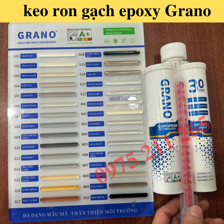 giá keo ron epoxy