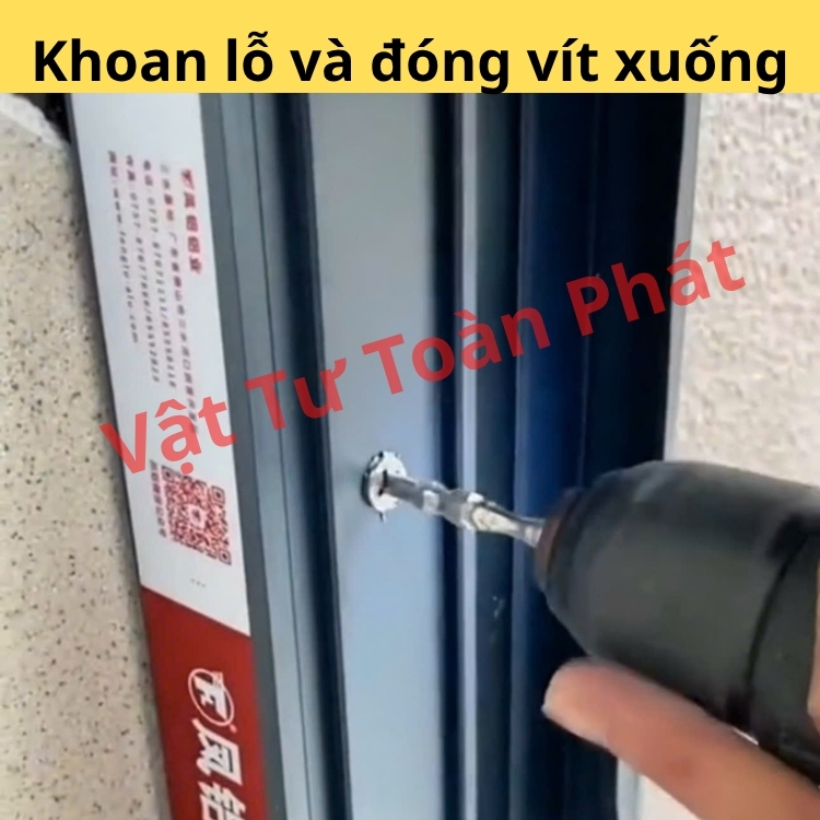 Tắc kê nở inox M6x50, đinh vít nở 3 cánh bắt âm tường - Ảnh 8