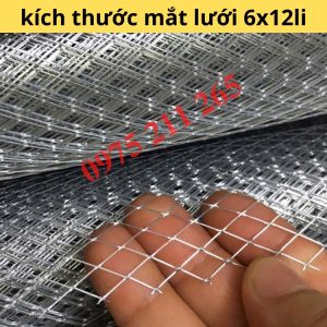 kích thước lưới tô tường